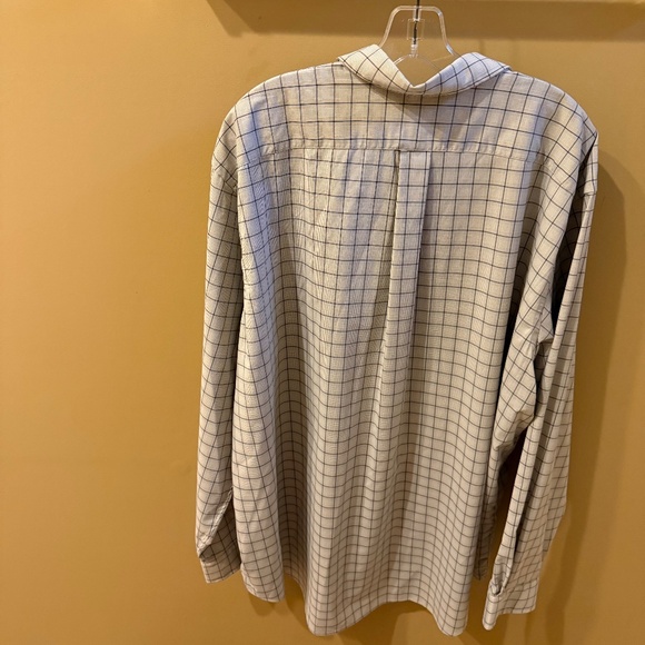 Polo Ralph Lauren 2XB Classic Fit Performance Grey/Blue Plaid Button Down Shirt - Picture 7 of 13